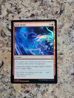 Bolt Bend -Foil NM Unplayed MTG War of the Spark - Image 1