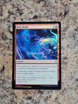 Bolt Bend -Foil NM Unplayed MTG War of the Spark - Image 2