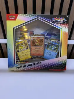 POKEMON TCG SCARLET & VIOLET PRISMATIC EVOLUTIONS POSTER COLLECTION - Image 1
