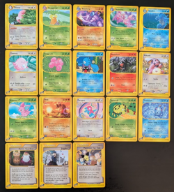 2003 Pokemon Aquapolis 18 Card Lot - Image 1