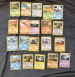 Pokemon 90 Card Lot 2006-2010 Era Pokemon Cards Non-holo Conditions Vary - Image 1