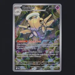 Shedinja 144/132 Mega Evolution Illustration Rare Pokemon TCG NM 🔥 - Image 1