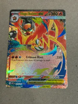 MEGA EMBOAR EX 031/217 ASCENDED HEROES POKEMON (DOUBLE RARE, NM) - Image 1