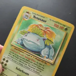 Pokemon Card - Venusaur Base Set 15/102 Holo Unlimited Holo Rare WOTC - NM - Image 2
