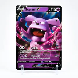 Granbull V - 057/172 Brilliant Stars Ultra Rare Pokemon - NM/MINT - Image 1