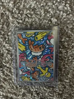 Pokemon TCG Tatsugiri Twilight Masquerade Illustration Rare Card 186/167 - Image 1
