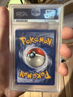 1999 POKEMON JUNGLE 60 PIKACHU 1ST EDITION W STAMP DUELIST PROMO PSA - Image 2