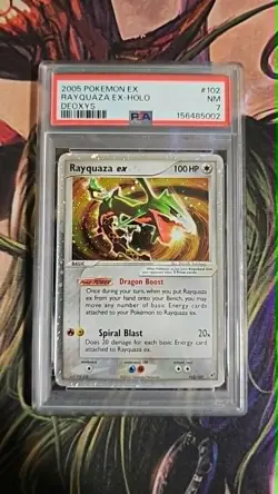 Rayquaza Ex , Deoxys Holo 2005 PSA 7 - Pokemon Tcg - Image 1