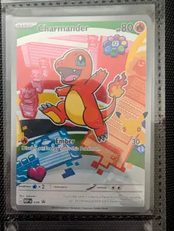 Charmander 038 Holo Promo ME: Mega Evolution Promo Pokemon NM - Image 1