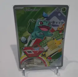 Pokemon TCG Bulbasaur Meiji Promo 037 Promo JP Basic 80 HP 2026 Card - Image 1