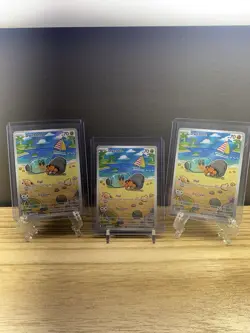 Pokemon Dwebble illustration rare 129/086 3 Card Lot - Image 1
