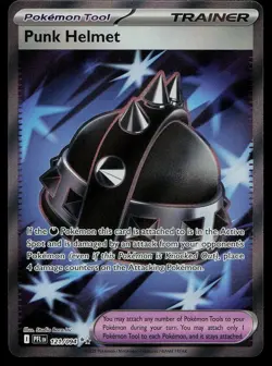 Punk Helmet 121/094 Ultra Rare Phantasmal Flames Pokemon Near Mint - Image 1