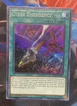 Cyber Emergency BLRR-EN016 Battles of Legend: Relentless Revenge 1st Edition - Image 1