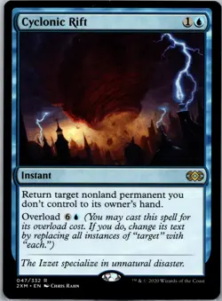 MTG Cyclonic Rift Double Masters 2XM #47 Non-Foil LP+ Magic Card - Image 1