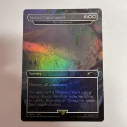 Spira's Punishment - Day of Judgment (Rainbow Foil) Secret Lair Drop #1858 Rare - Image 1