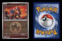 REVERSE HOLO ENTEI RARE 025/217 NM POKEMON - Image 3
