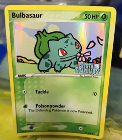 Bulbasaur Ex Crystal Guardians Reverse Holo Stamped 45/100 Pokemon TCG - Image 1