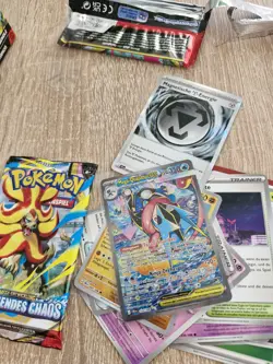 Mega Quajutsu ex 116/086 SIR Wachsendes Chaos Rising Deutsch De Pokemon Karte - Image 3