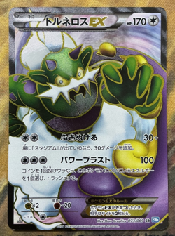 Japanese Pokemon TCG Tornadus ex 073/069 Dark Rush Full Art 2011 - Image 1