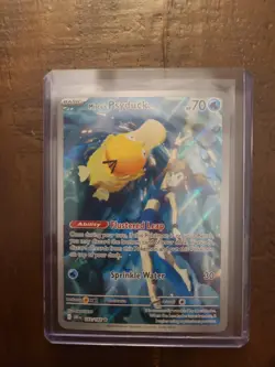 Pokemon TCG Misty's Psyduck Destined Rivals 193/182 Illustration Rare - Image 1