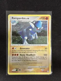 Rampardos - 33/123 (Cosmos Holo) 33/123 Holo Deck Exclusives Pokemon LP/MP - Image 1