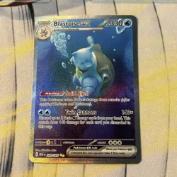 Blastoise ex 200/165 Special Illustration Rare Pokemon 151 SIR Near Mint NM - Image 1