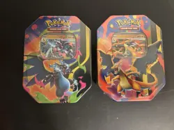 Pokemon Charizard Ex Box And Tins - Image 2