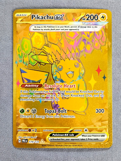 Pikachu EX 179/131 Pokemon Prismatic Evolutions - Image 1