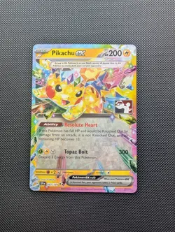 Pokemon Play! Pokemon Prize Pack: Series 7 Stamp Pikachu Ex 57/191 - Image 1