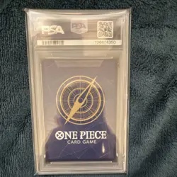 Bandai One Piece CCG Monkey.D.Luffy Set Sail Event Rare #111 PSA 10 Regular - Image 2