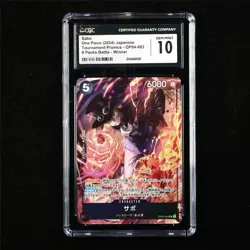 CGC 10 GEM MINT 2024 One Piece JPN Sabo OP04-083 SR - Image 1