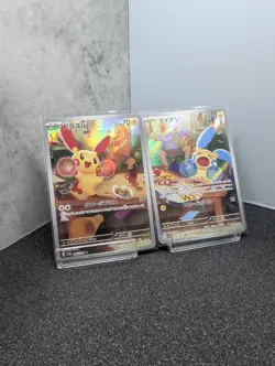 NM 2 card Plusle 065/062 Minun 066/062 AR Raging Surf HOLO Pokemon Card - Image 1