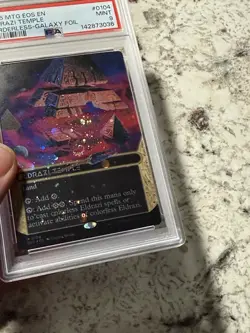 Eldrazi Temple GALAXY FOIL EOS 104 PSA 9 (MTG Edge of Eternities 2025) - Image 2
