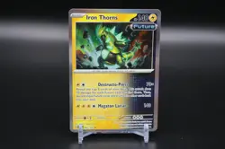 2023 Pokemon Nintendo Iron Thorns #062/162 Holographic Rare Trading Card - Image 1