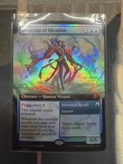 Emeritus of Ideation (Extended Art) Secrets of Strixhaven Foil - Image 1