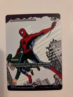 MTG Marvel's Spider-Man Heroic Intervention Borderless #0034 - Image 1