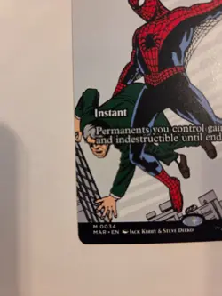MTG Marvel's Spider-Man Heroic Intervention Borderless #0034 - Image 2