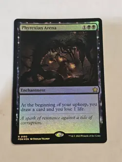 Phyrexian Arena Foundations Foil - Image 1