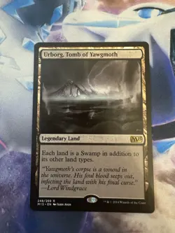 MTG - Urborg, Tomb Of Yawgmoth LP Legendary Land M15 248/269 - Image 1