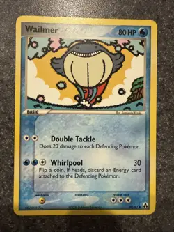 Pokemon TCG Wailmer EX Legend Maker 69/92 Regular Common - Image 1
