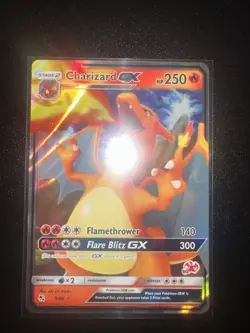 Pokemon TCG Charizard GX 9/68 Hidden Fates Ultra Rare NM Condition - Image 1