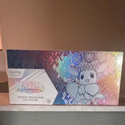 Pokemon TCG Prismatic Evolutions Super-Premium Collection Box Eevee - Image 1