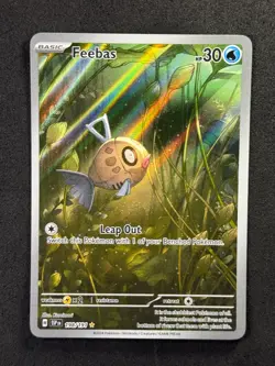 Pokemon Feebas 198/191 IR - Surging Sparks – Pack Fresh NM - Image 1