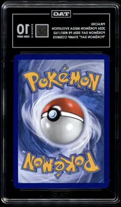 Pokemon TCG Pikachu Pokemon Day Promo 2026 TAG 10 GEM MINT - Image 2