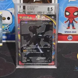 Pokemon Black & White Zekrom #114 Error Grey Background BGS 8.5 - 0019969326 - Image 2