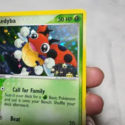 Ledyba 64/109 EX Team Rocket Returns Reverse Holo Stamped Pokemon TCG - Image 4