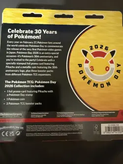 Pokemon TCG 30th Anniversary Pokemon Day 2026 Collection - Image 2