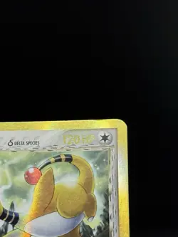 Ampharos (Delta Species) 1/101 EX Dragon Frontiers Reverse Holo Pokemon TCG - Image 3