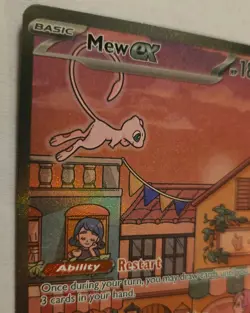 Pokemon - Mew ex - SVP053 - Black Star Promo - 151 UPC Promo - LP - Image 3