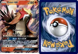 2018 Pokemon, Alternate Art Promos, #10a/73 Entei GX, Holo Ultra Rare - Image 1